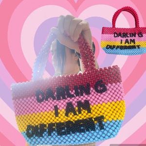 SkinnyDip beaded bag